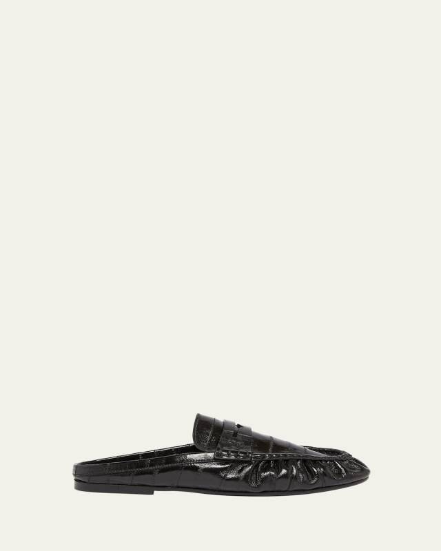 Le Loafer Embossed Mules